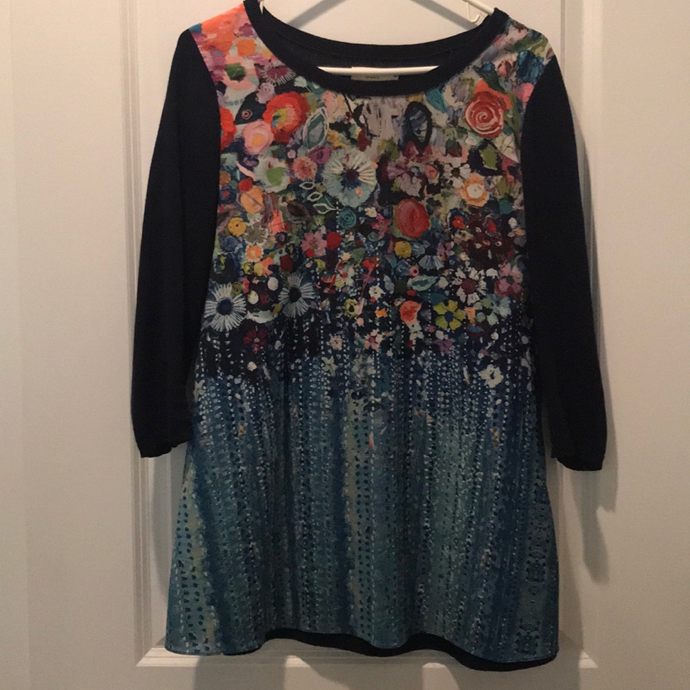 Anthropologie shirt by artist Starla Halfmann